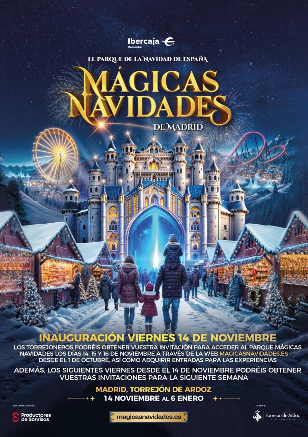 Cartel Parque Mágicas Navidades