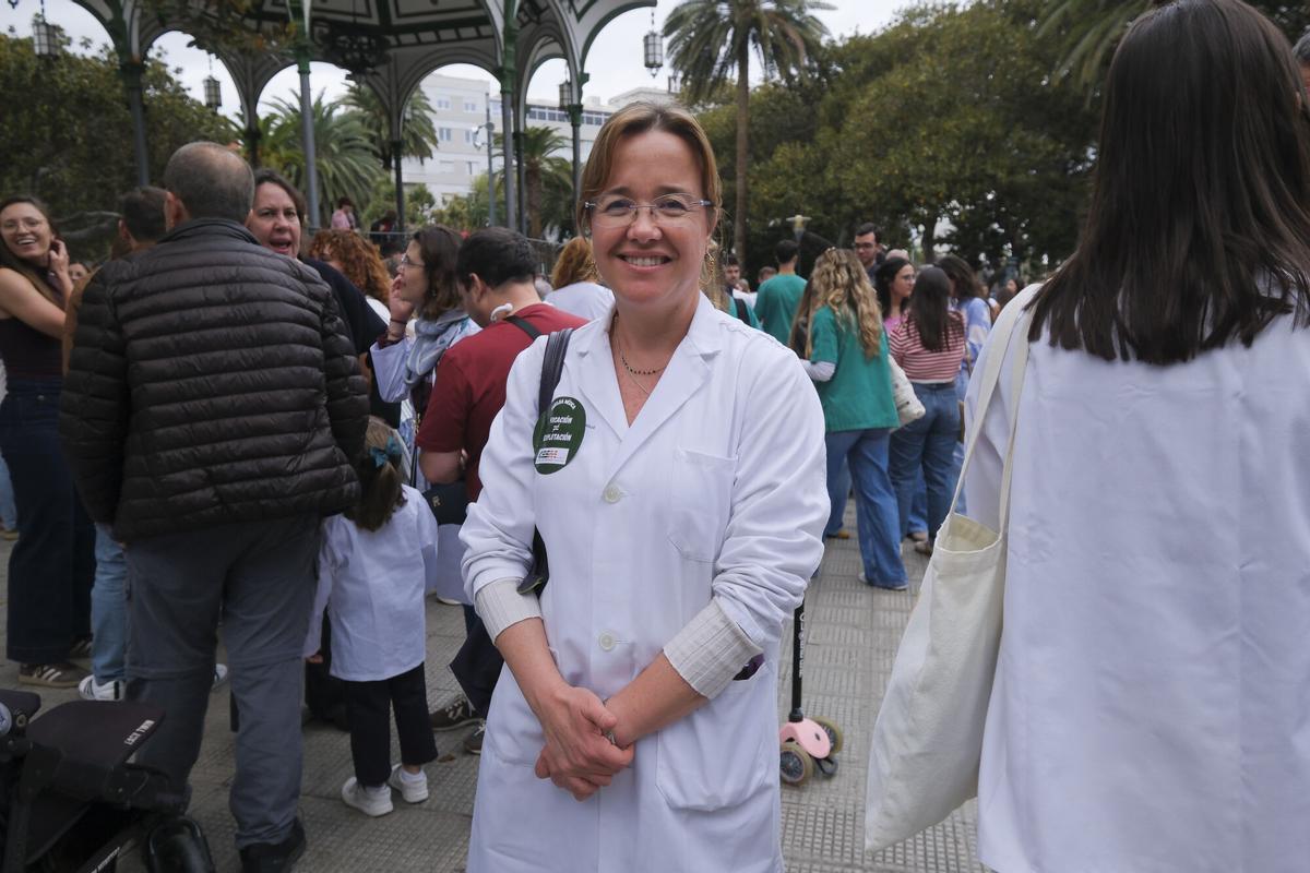 Manifestación de médicos en Las Palmas de Gran Canaria Manifestación de médicos en Las Palmas de Gran Canaria