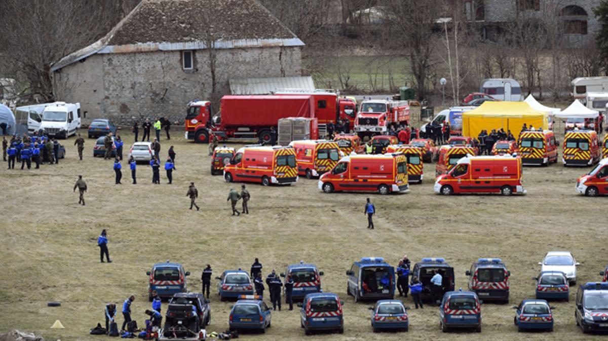 Accident aeri als Alps