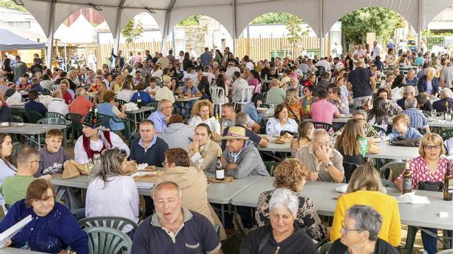 Imagen de la fiesta de 2025, celebrada con una gran afluencia de público.