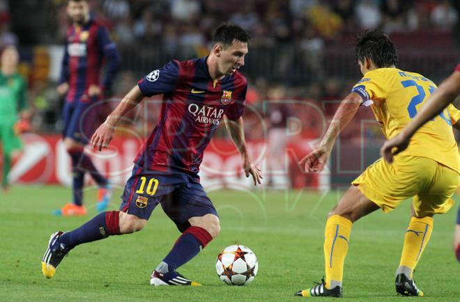 Barça,1 - APOEL de Nicosia,0