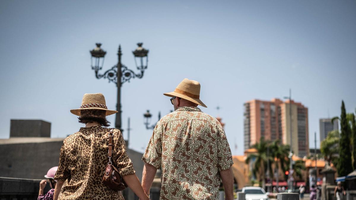Calor en Canarias.