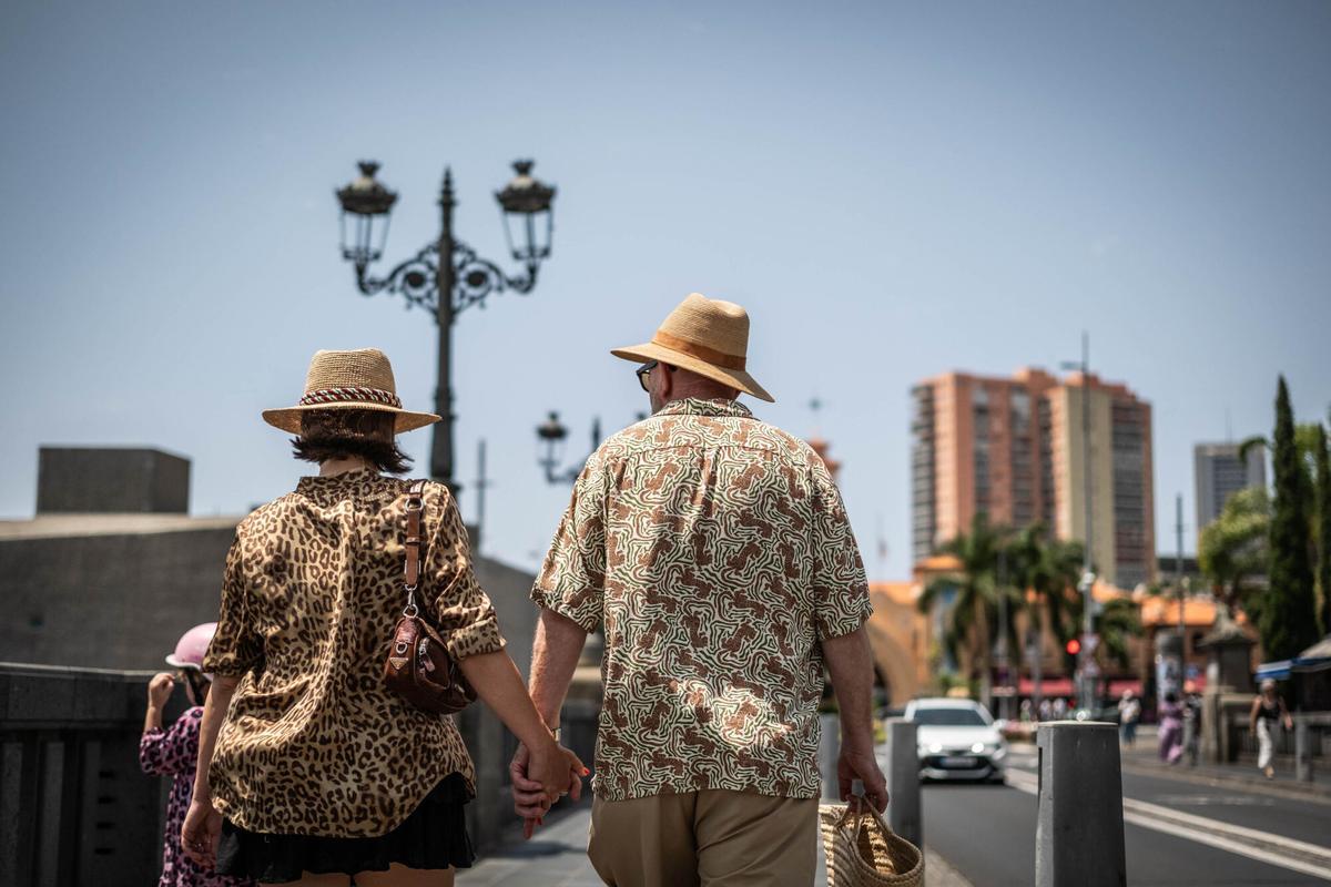 Calor en Canarias.