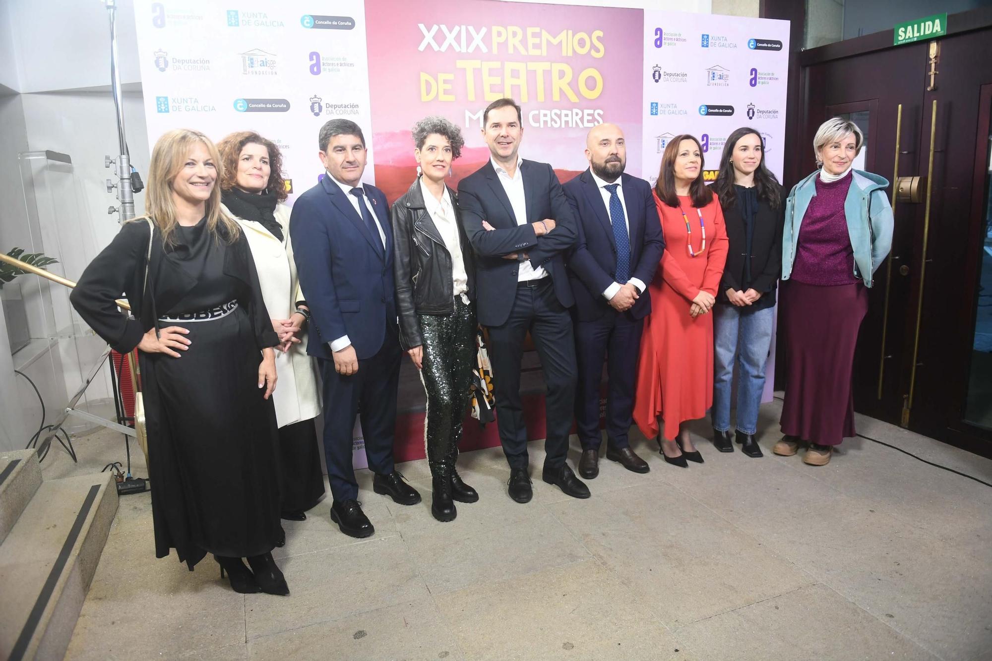 Gala dos XXIX Premios de Teatro María Casares na Coruña