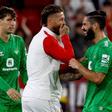 Isco y Ramos tras finalizar el derbi sevillano