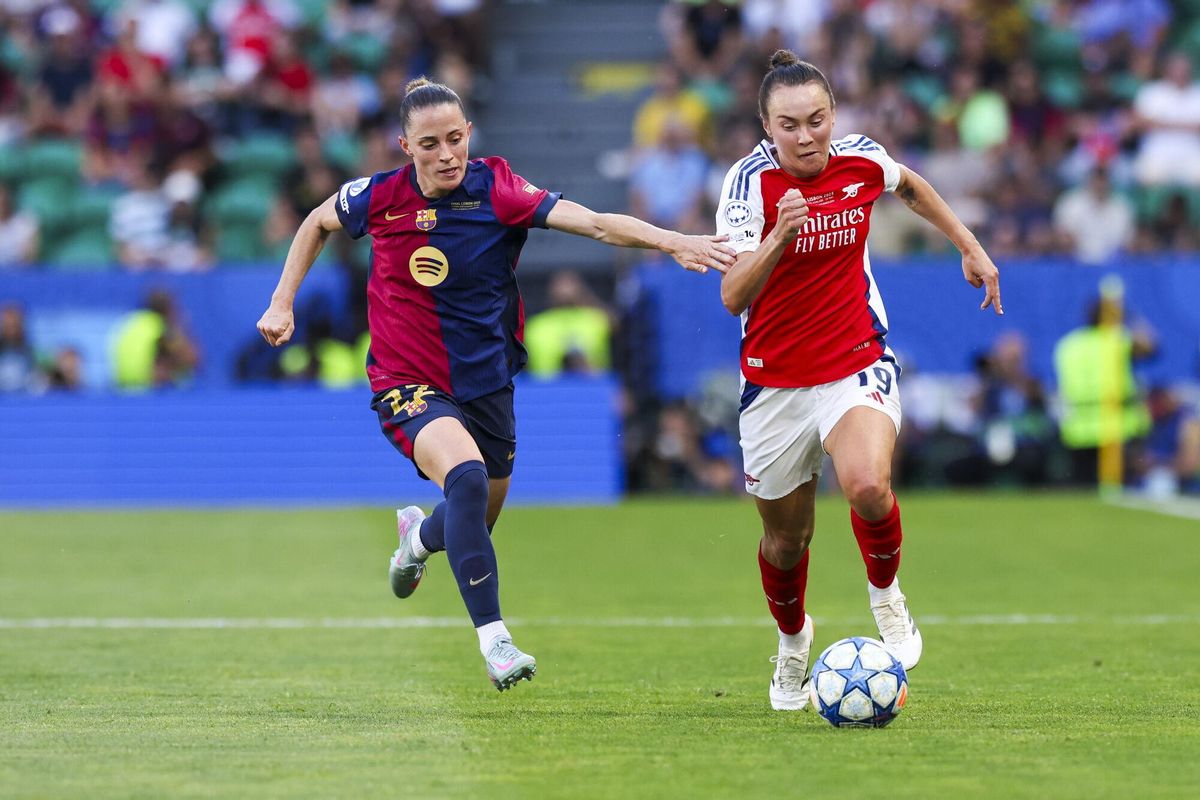 Les imatges de lArsenal - Barça de la final de la Champions femenina