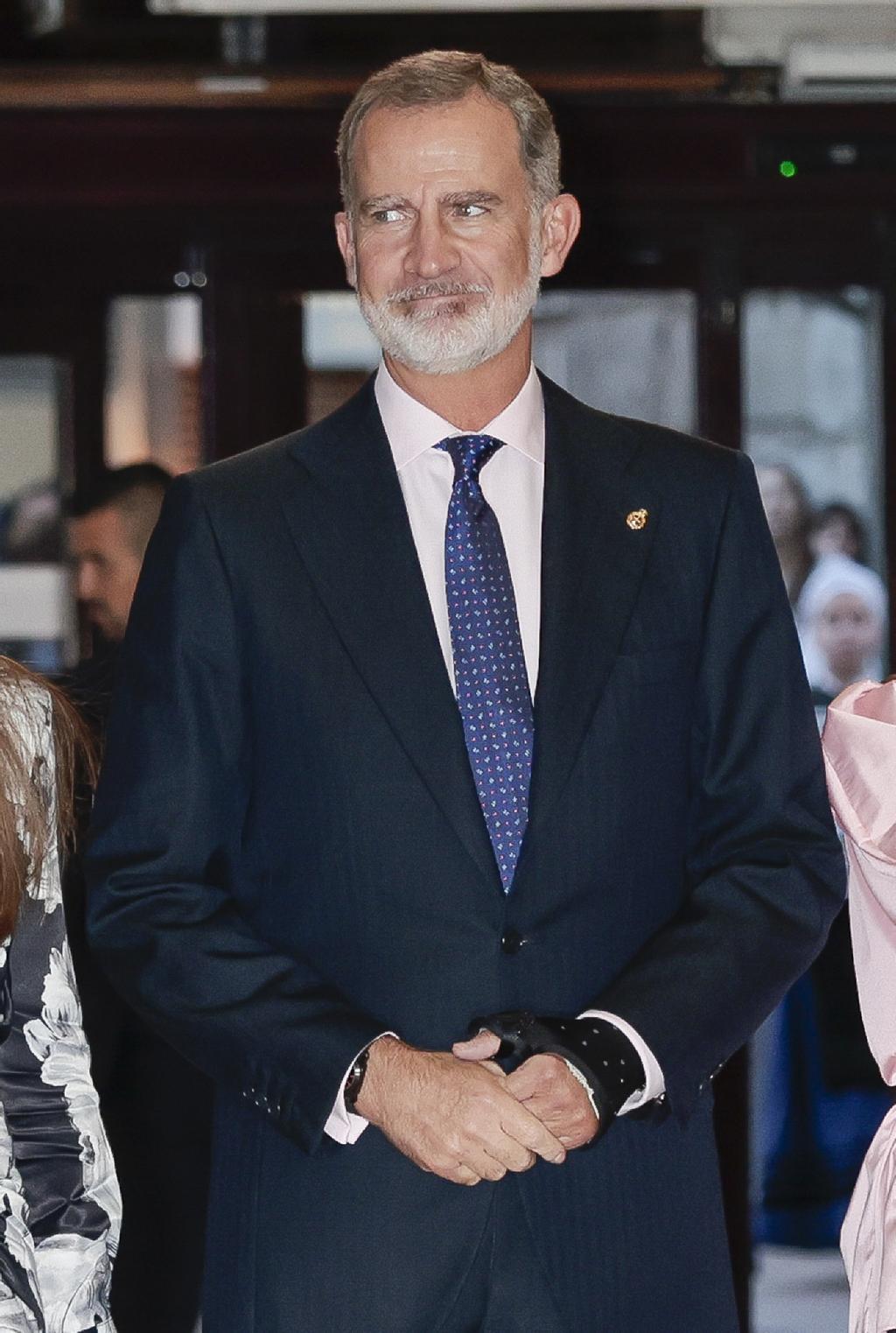 El rey Felipe VI en el concierto de los Premios Princesa de Asturias 2023