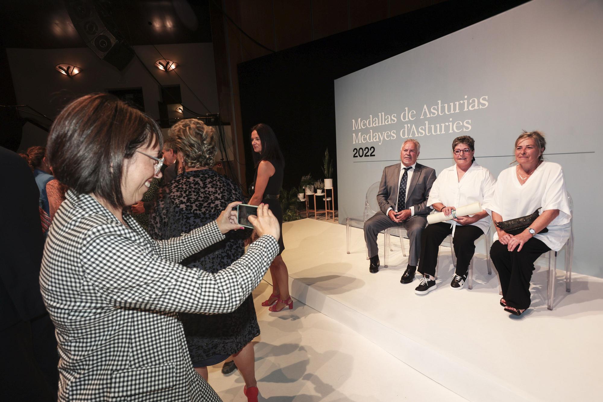 En imágenes: así fue el acto de entrega de las Medallas de Asturias