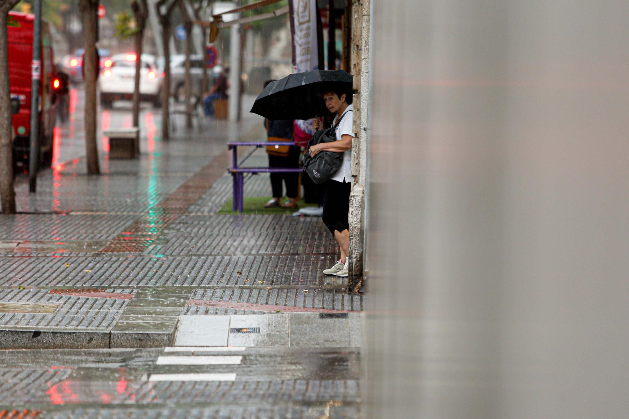 Fuertes tormentas en Ibiza y Formentera