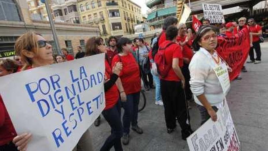 Organizan una nueva marcha a pie a Valencia en defensa del sector de la discapacidad