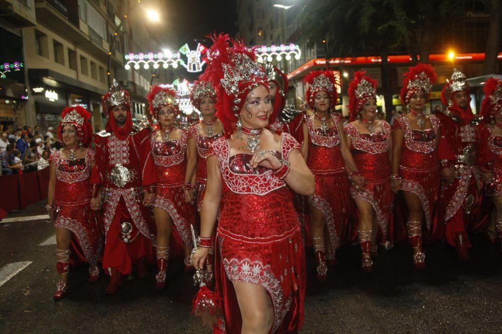 Desfile de Moros y Cristianos en Murcia