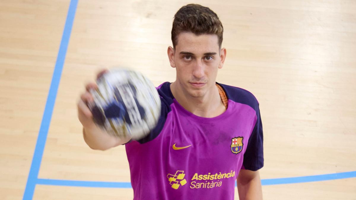 Ian Barrufet, con SPORT en la Ciutat Esportiva