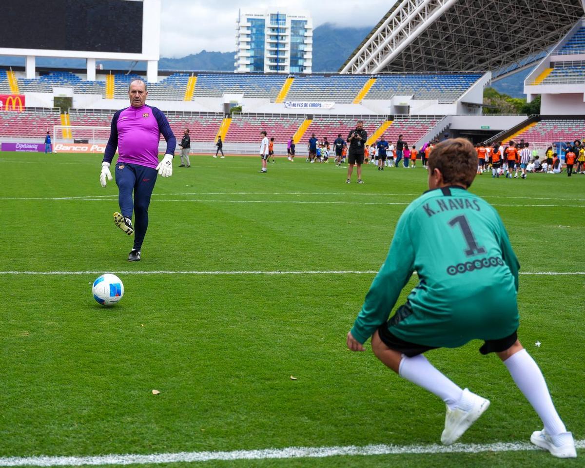 Las leyendas se preparan para el Clásico de Costa Rica