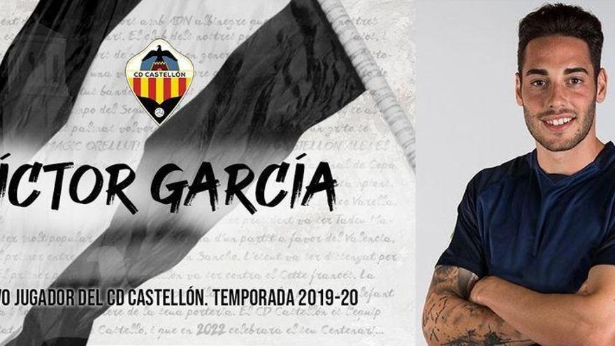 Víctor García refuerza la banda izquierda del Castellón