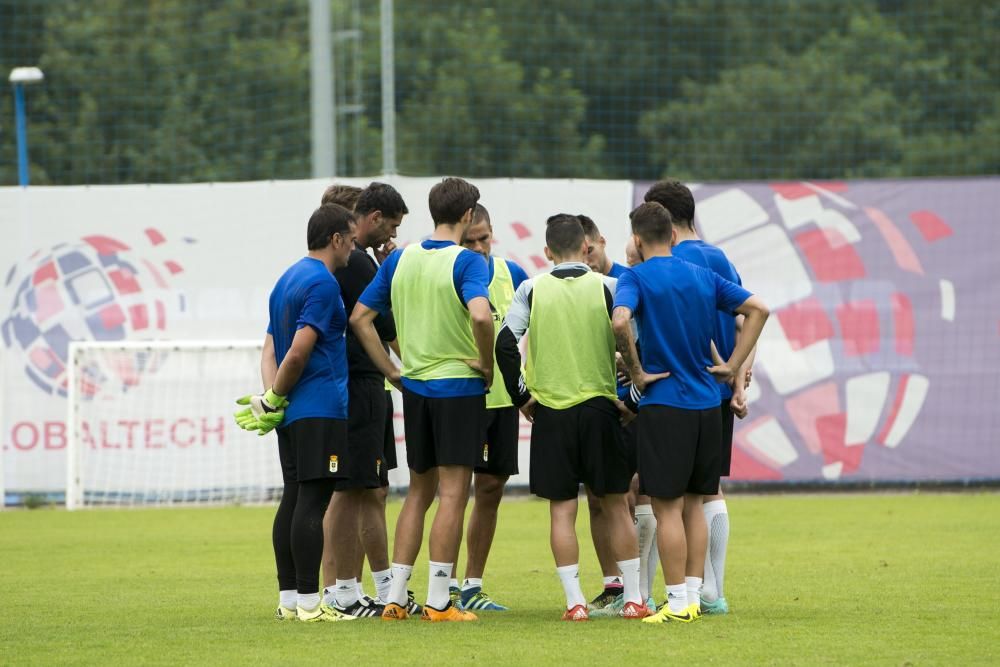 Entrenamiento del Real Oviedo