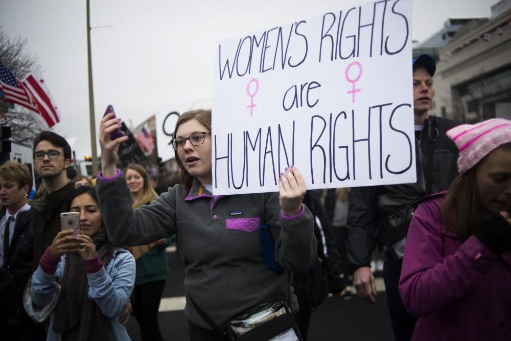 ''Marcha de las Mujeres'' contra Trump en Washington