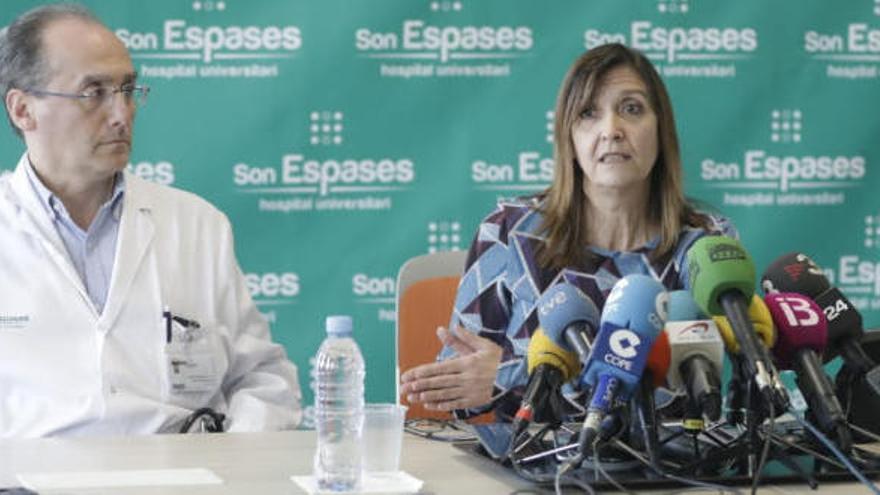 Pressekonferenz in Son Espases.