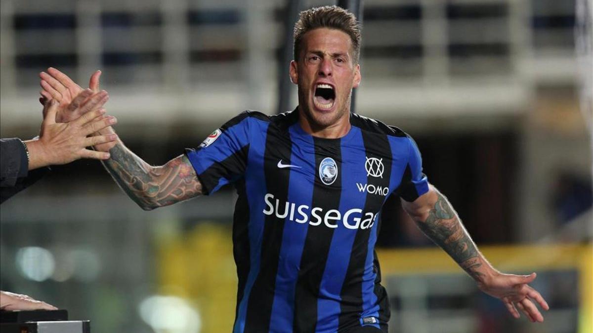 Germán Denis vivió su mejor temporada con el Atalanta de la Serie A