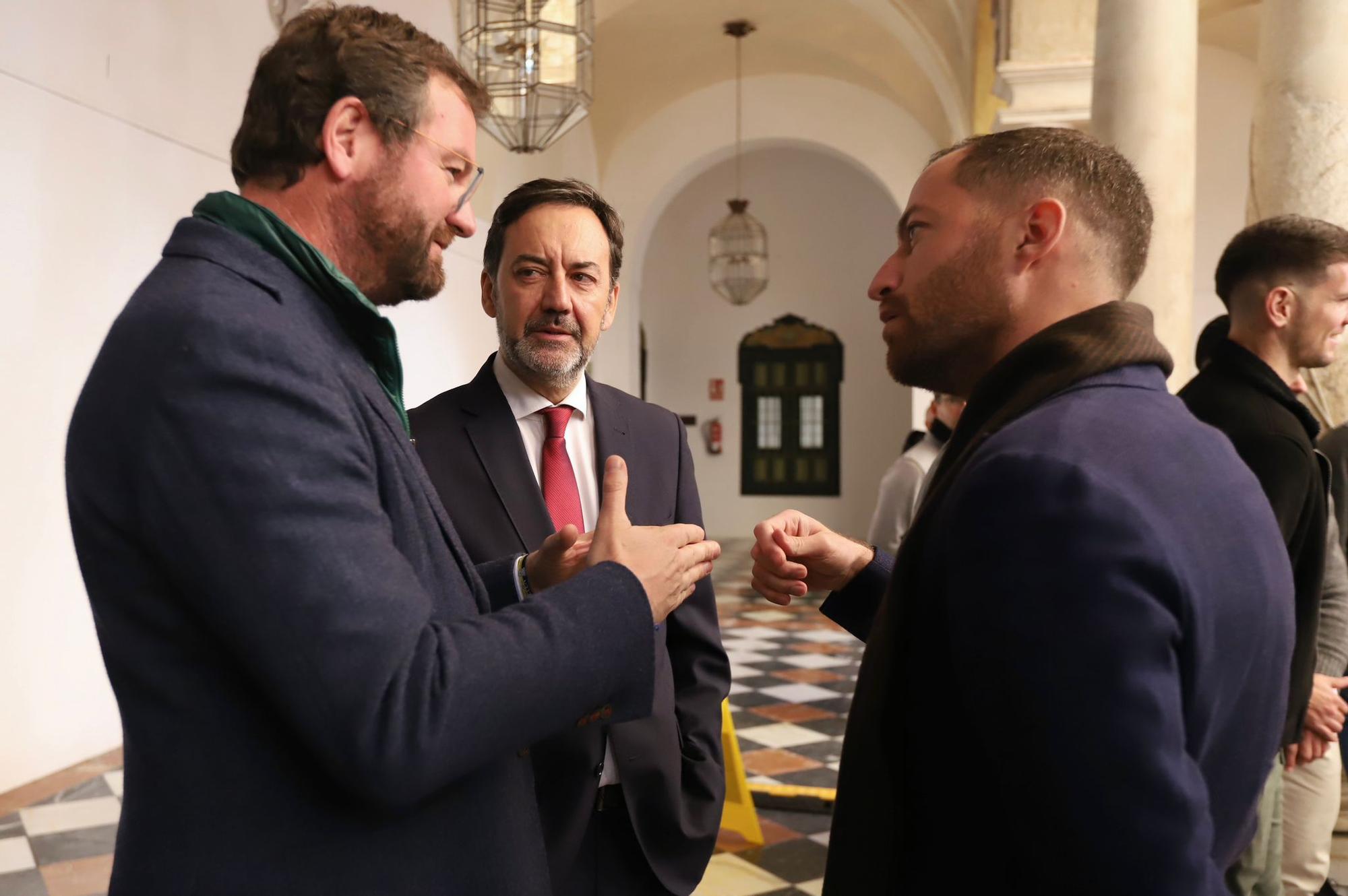 La firma del convenio entre la Diputación y el Córdoba CF, en imágenes