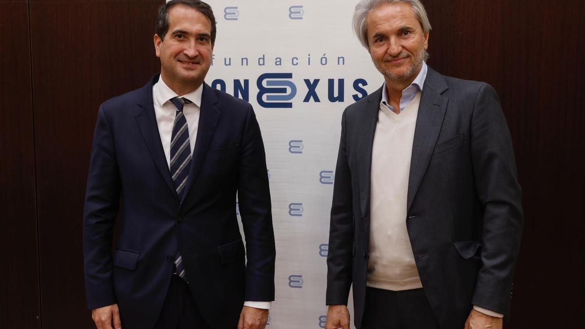 Peio Belausteguigoitia y Manuel Broseta, hoy