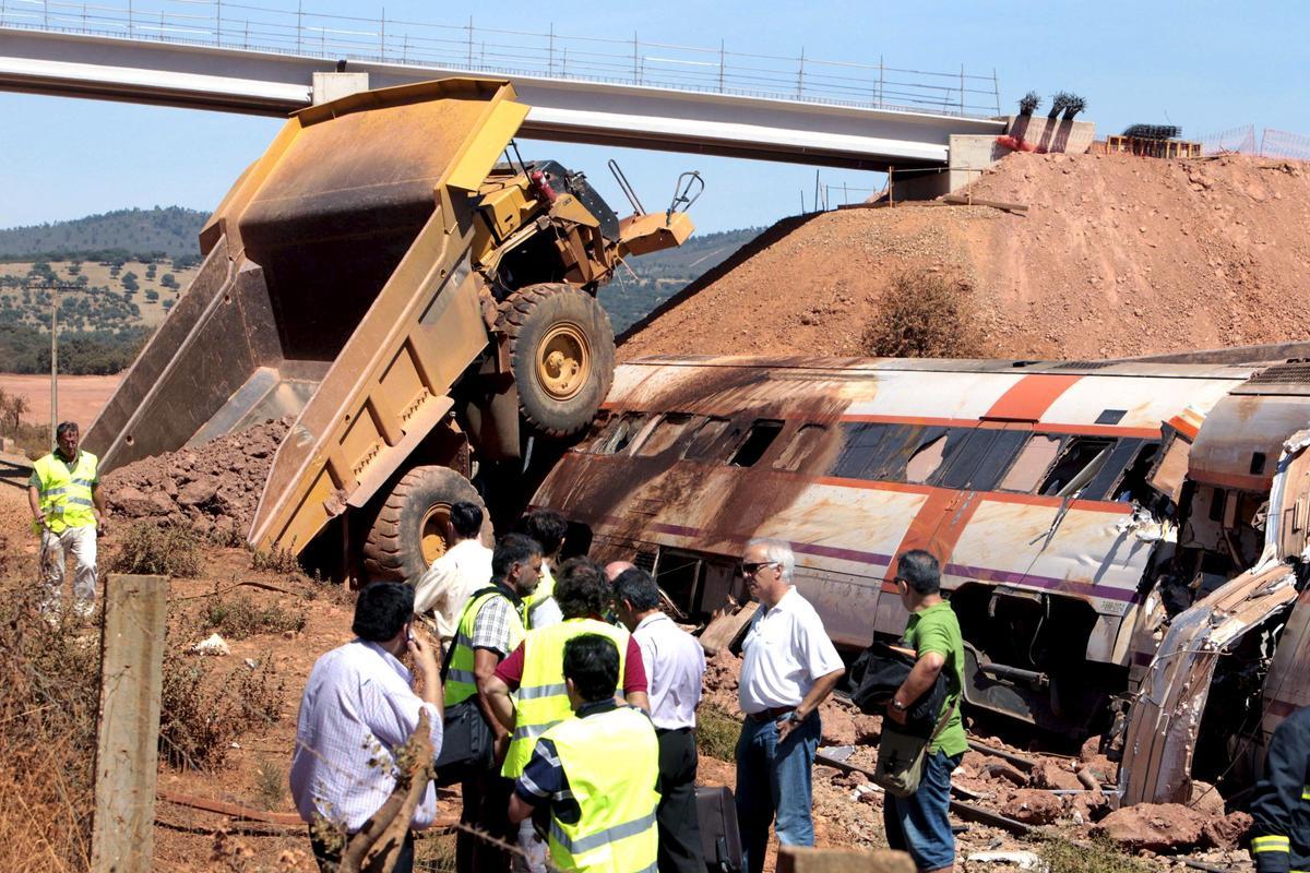 Fotogalería | Accidentes de tren graves en Extremadura