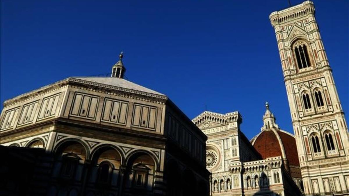 Plaza del Duomo en Florencia.