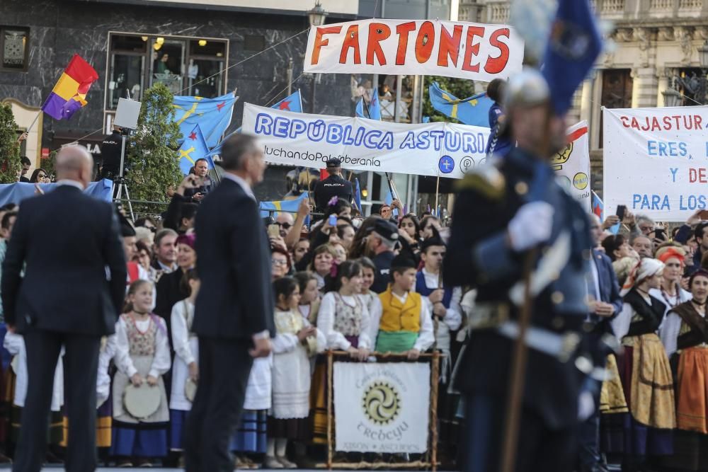 "La alfombra azul de los premios "Princesa de Asturias" 2016"