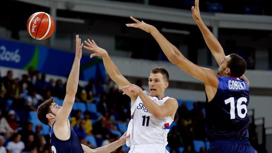 Nedovic, durante el encuentro.