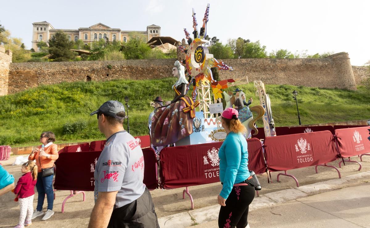 Las Hogueras se plantan en Toledo: así es el monumento de José Manuel García Esquiva “Pachi” para promocionar la Festa Las Hogueras se plantan en Toledo: así es el monumento de José Manuel García Esquiva “Pachi” para promocionar la Festa