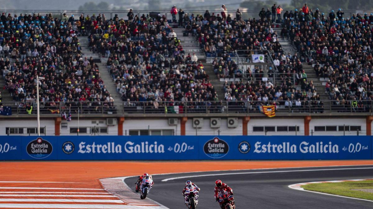 Última edición del GP de la Comunitat Valenciana de MotoGP en el Circuit Ricardo Tormo de Cheste.