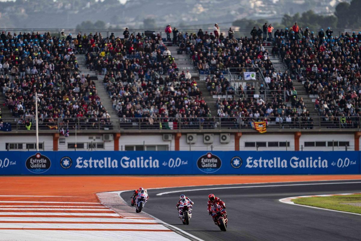 Última edición del GP de la Comunitat Valenciana de MotoGP en el Circuit Ricardo Tormo de Cheste.