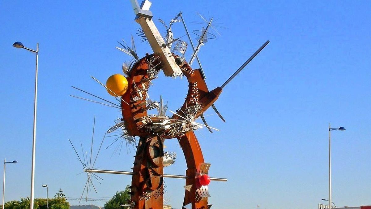 'Homenaje a los poetas', obra de Pepe Lucas.