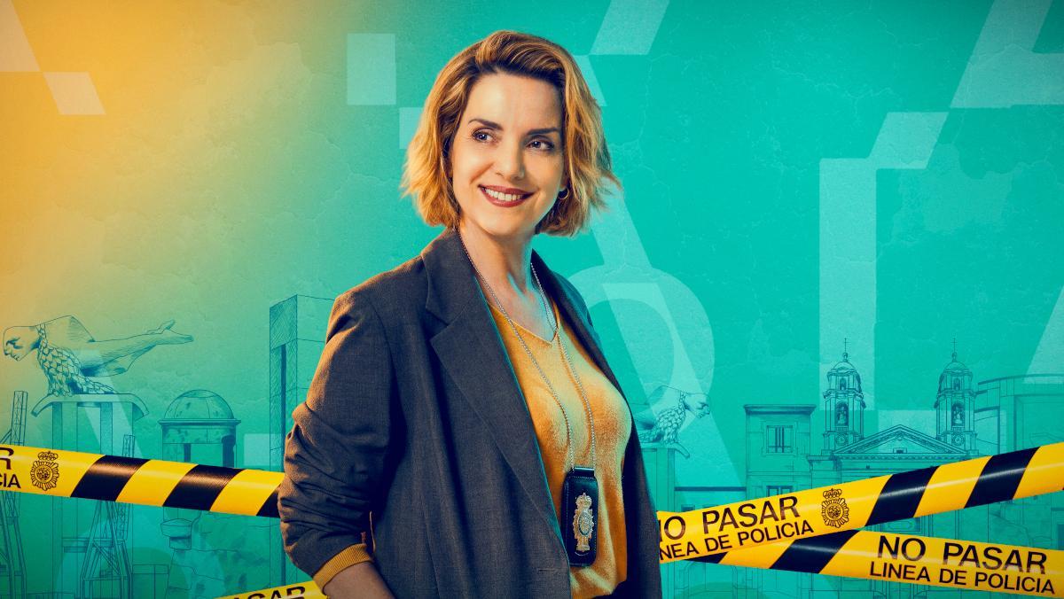 Eva Martín, en una foto promocional de 'Ágata y Lola'