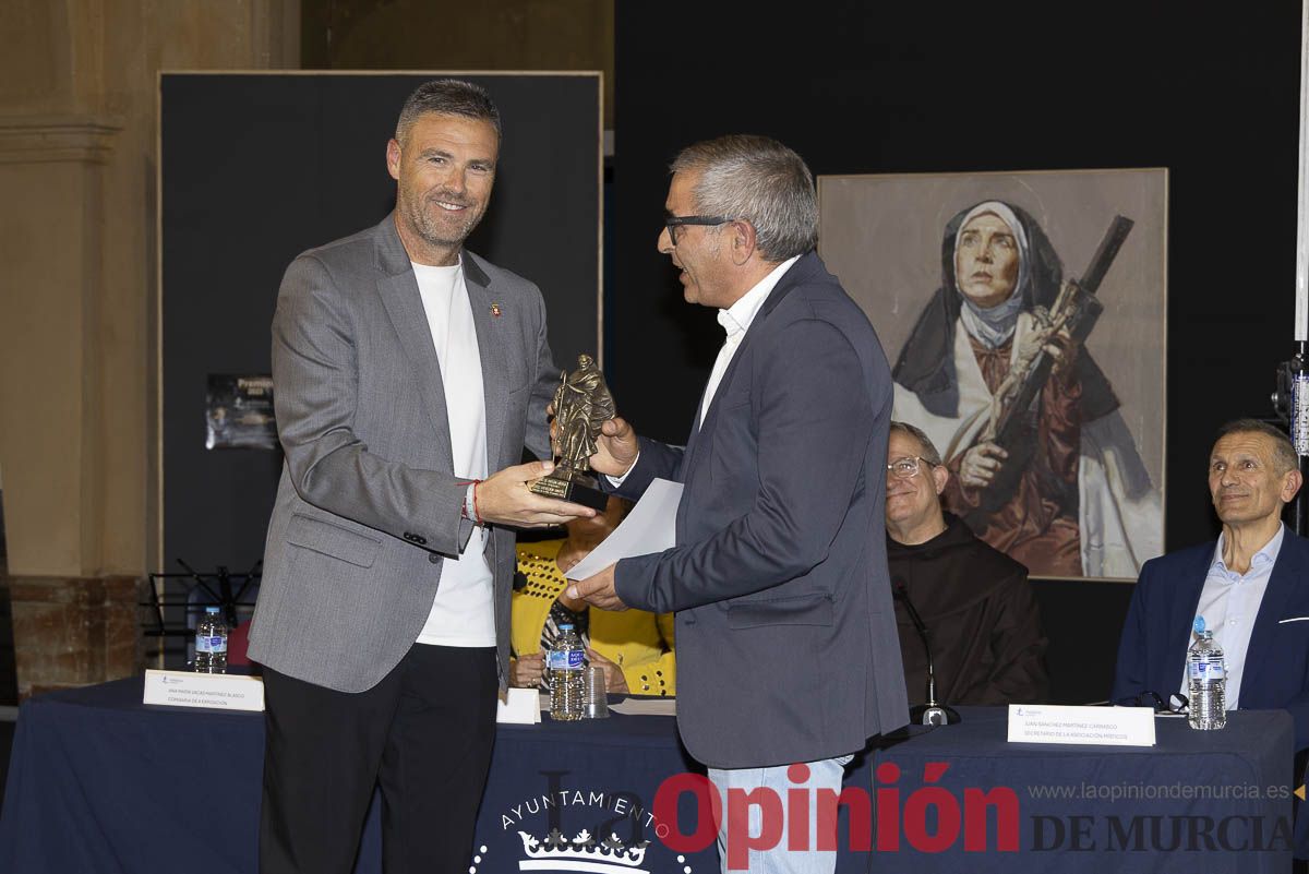 Así fue la entrega de premios del III concurso de pintura Mística en Caravaca de la Cruz