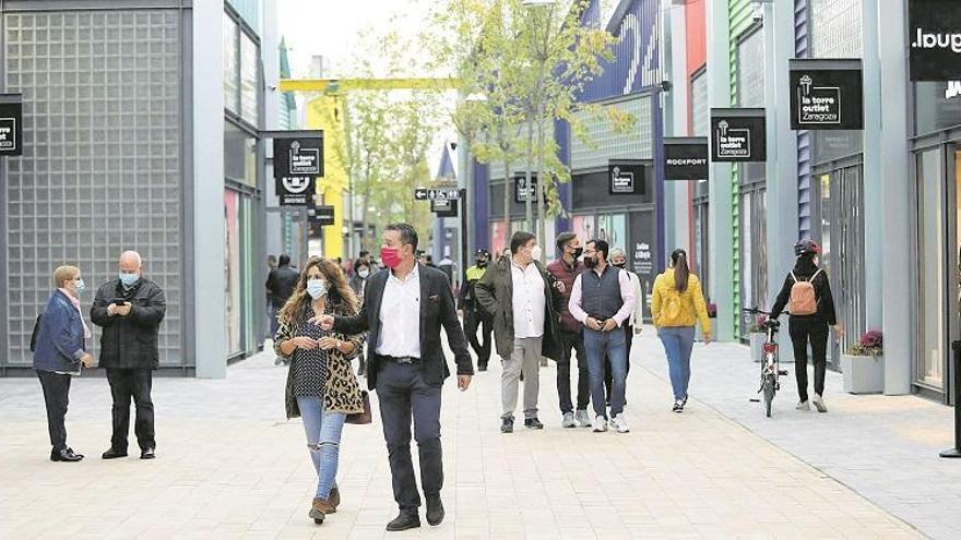 La Torre Outlet de Zaragoza abre cumpliendo todas las normas de la pandemia