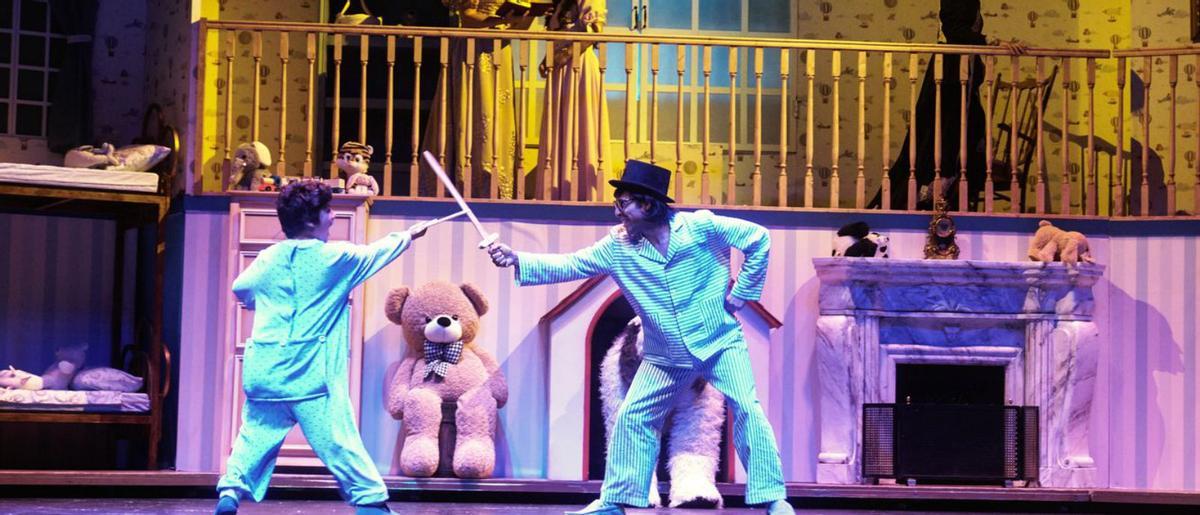 Una coreografía de «Peter, el musical».