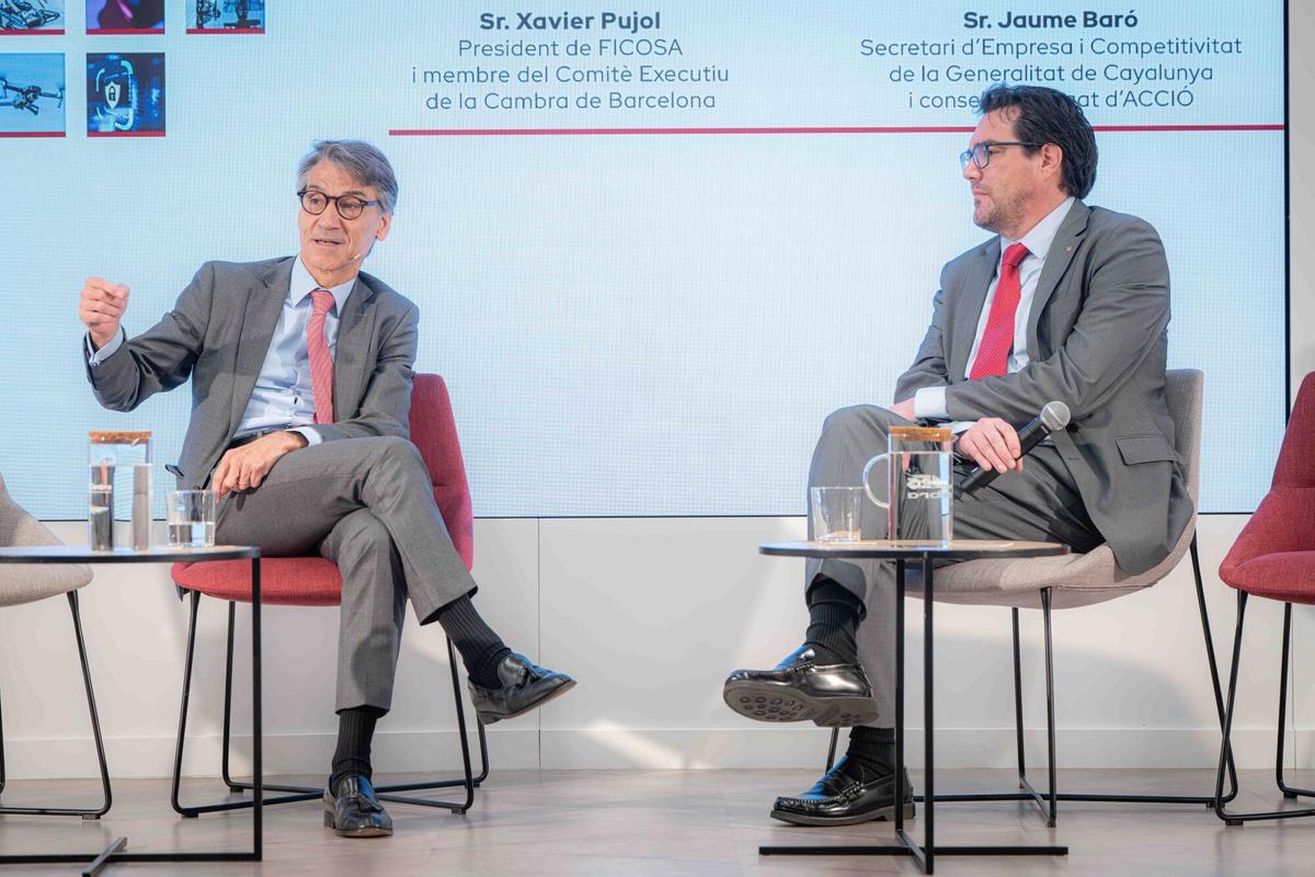 Presentación del Plan de Actuación de la Generalitat de Catalunya a cargo de Jaume Baró, secretario de Empresa