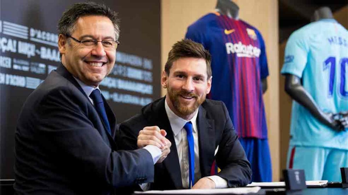 Leo Messi mostró su amor eterno por el Barcelona