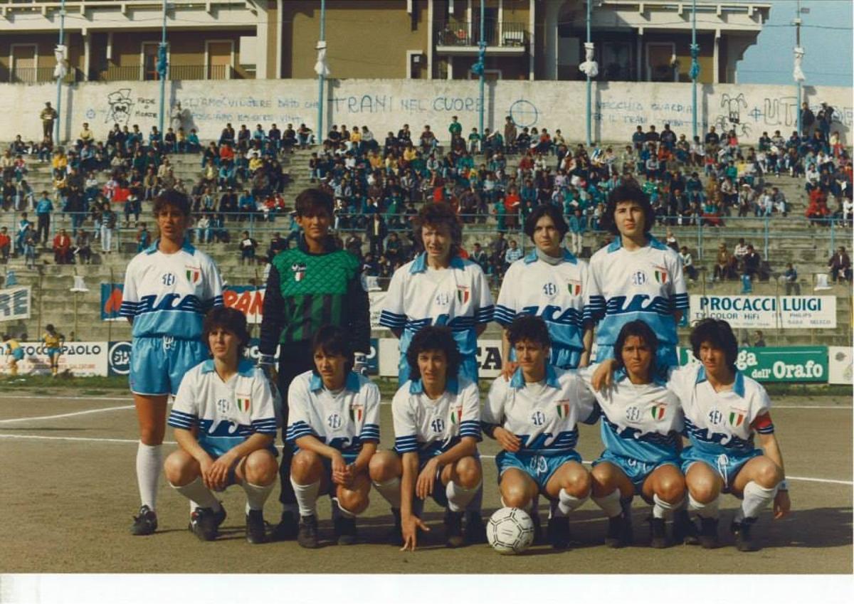 Conchi, con el SS Lazio que conquistó el Scudetto y la Copa Italia en la 1986/1987 sin caer en un solo partido.