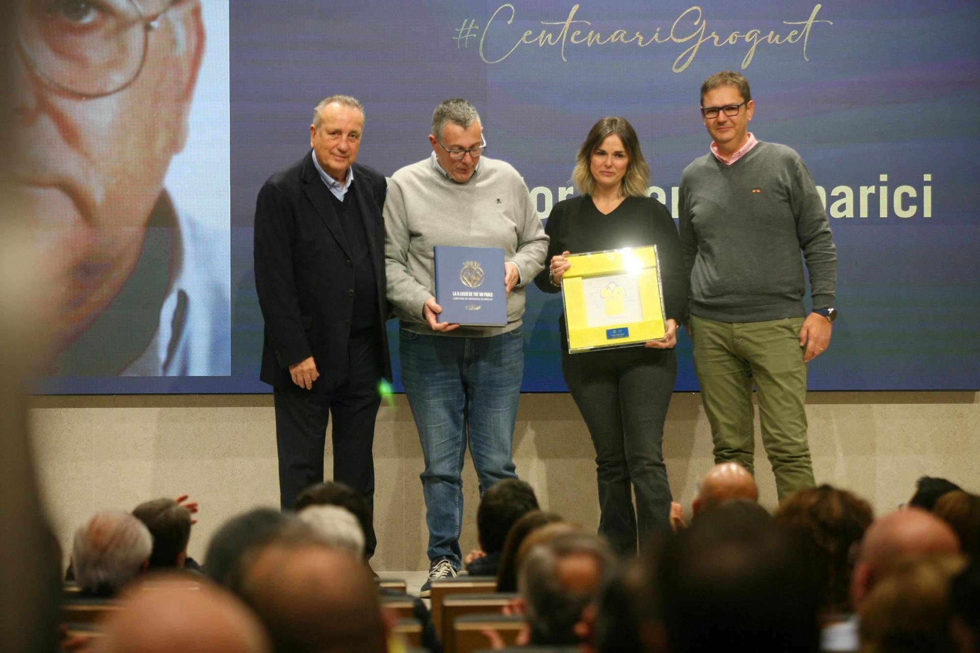 El homenaje a sus presidentes culmina los actos por el centenario del Villarreal