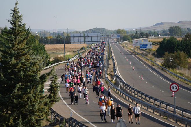 GALERÍA | Zamora camina en la Marcha de Asprosub