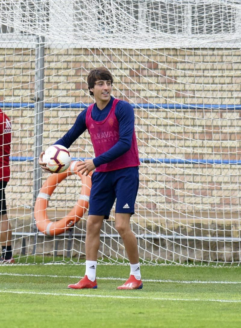 El Zaragoza se entrena