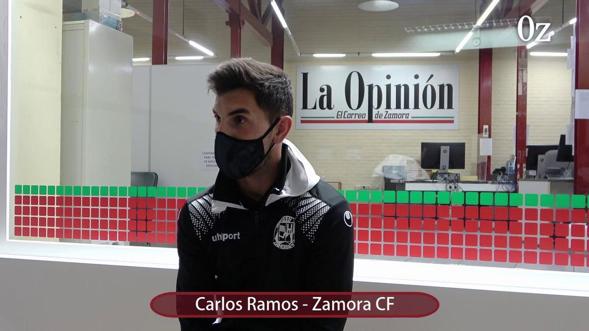 Carlos Ramos, jugador del Zamora CF