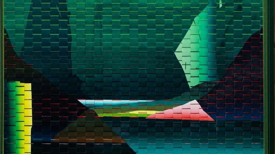 Detalle de la obra de Mónica Jover, ganadora de la bienal.