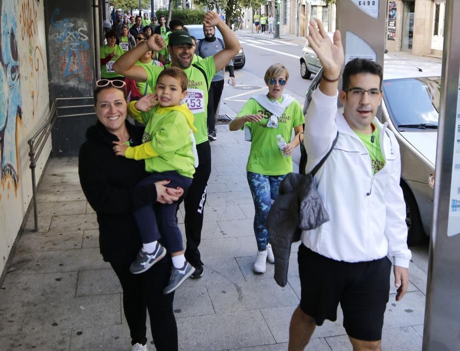 La Marcha Aspanaex reivindica la plena inclusión social de las personas con discapacidad intelectual.