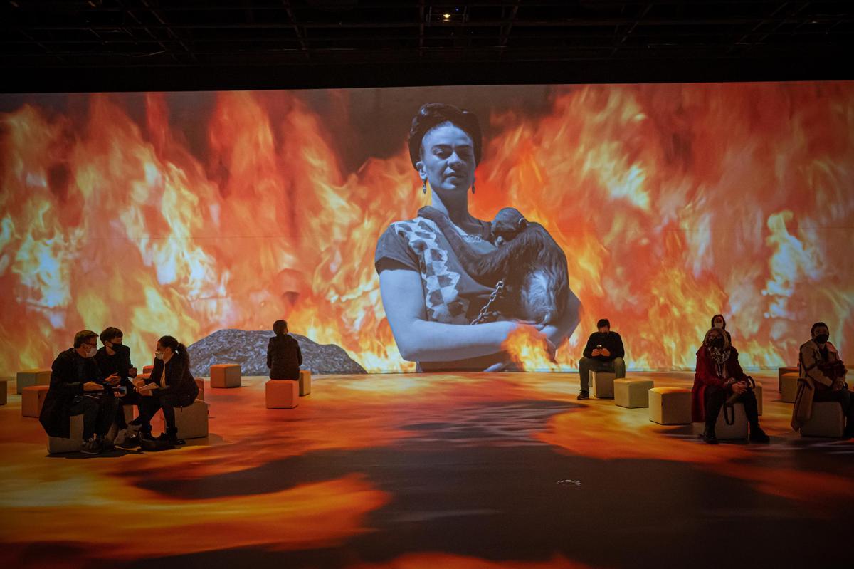 Inmersión digital en Barcelona en el arte y la vida de Frida Kahlo