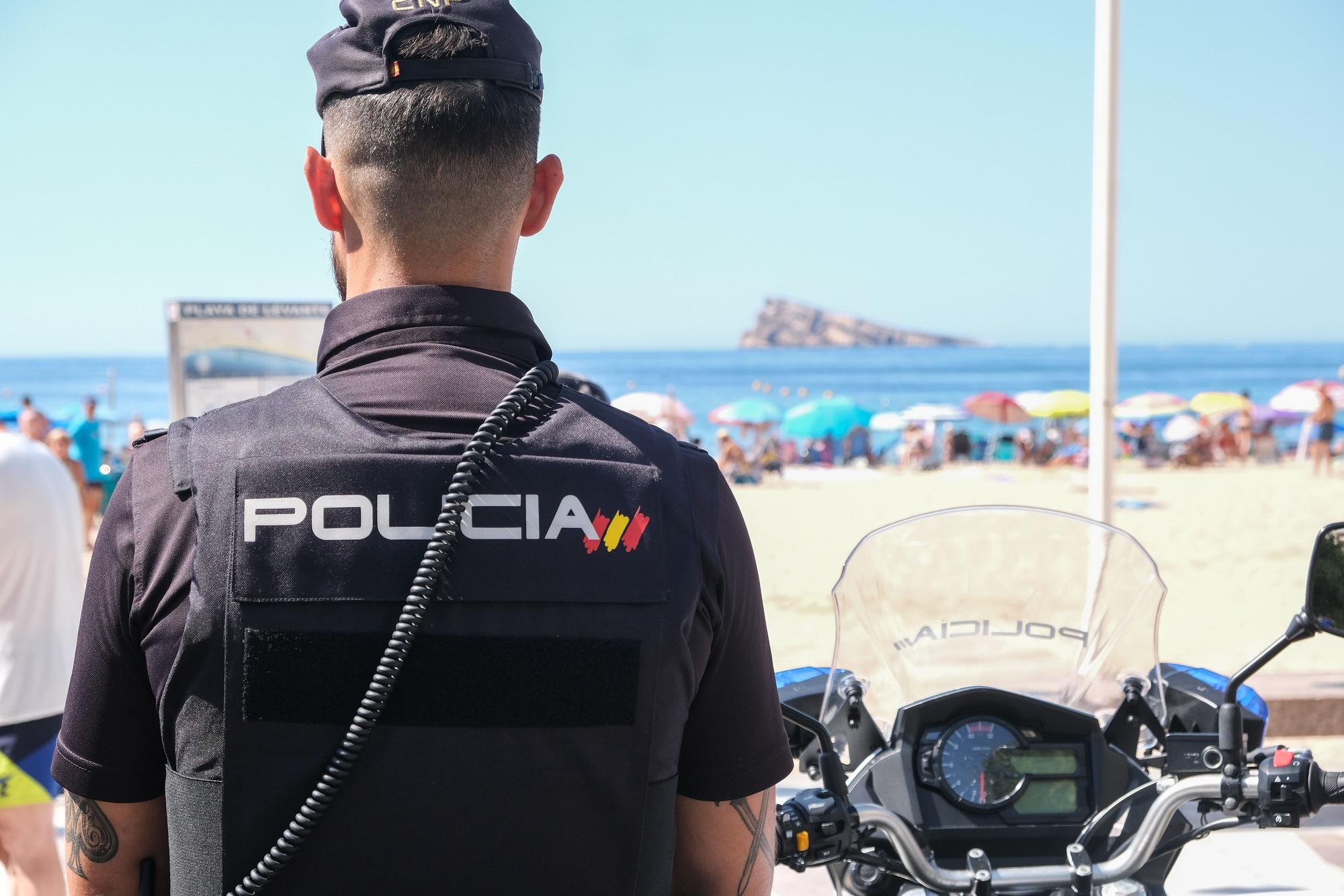 Así ha sido la exposición de medios de la Policía Nacional en Benidorm