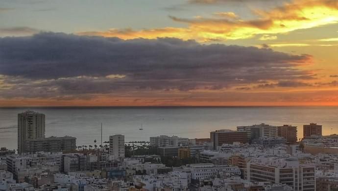 Amanecer en Las Palmas de Gran Canaria (15/11/18)