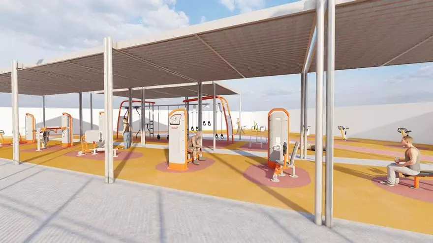 Así será la nueva pista deportiva de Las Palmas de Gran Canaria
