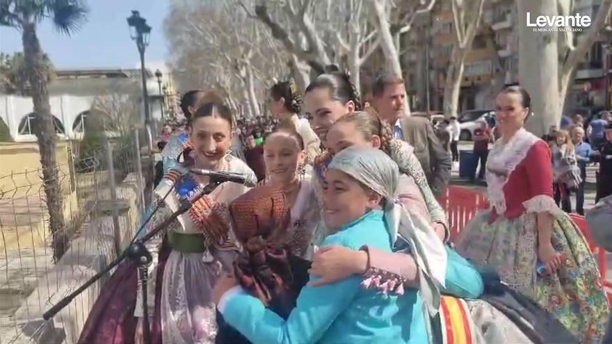 Así ha sido la mascletà de Xàtiva de hoy, 14 de marzo de 2024